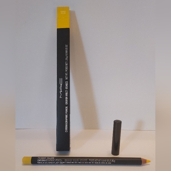 MAC Chromagraphic Pencil Crayon *PRIMARY YELLOW* / 0.048 oz / New In Box - Picture 2 of 6